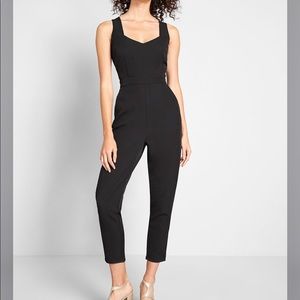 Crepe Black Jumpsuit